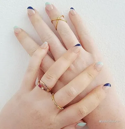 Manikűr Fashion Nails 2017 fő tendenciákat és fotók