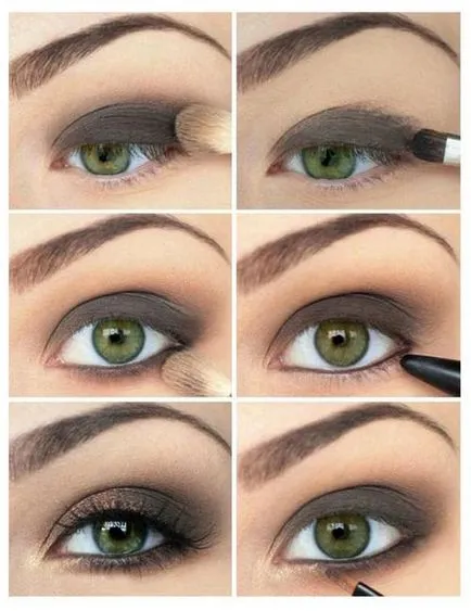Make-up barna tónusúak lépésről lépésre útmutató