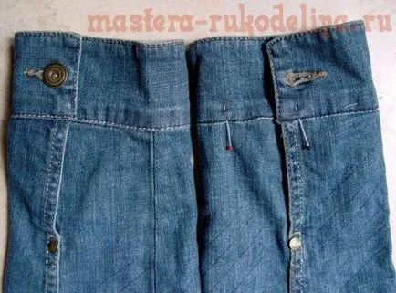 Mester osztályban varrás változtatás farmerdzseki