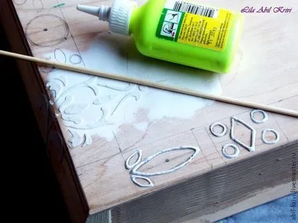 Master Class decoupage és más technikák gyártása során dobozok