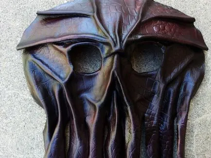 Maszk Cthulhu bőr kozhanyemysli