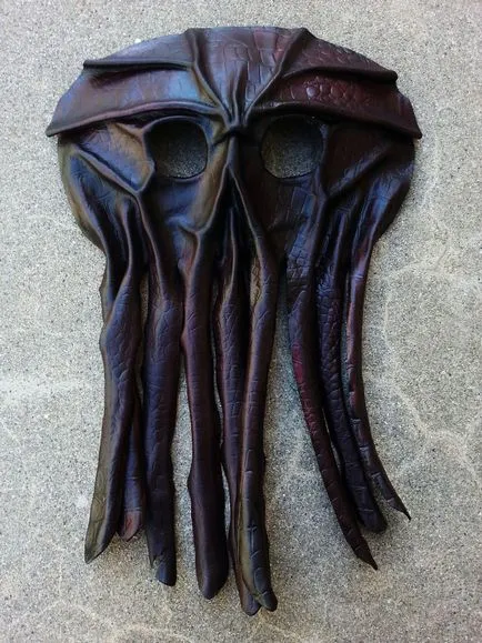Maszk Cthulhu bőr kozhanyemysli