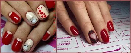 Fashion Nails szívvel 2016 elegáns ötletek képek és hírek