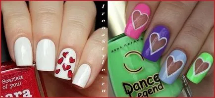 Fashion Nails szívvel 2016 elegáns ötletek képek és hírek
