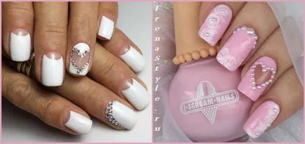 Fashion Nails szívvel 2016 elegáns ötletek képek és hírek