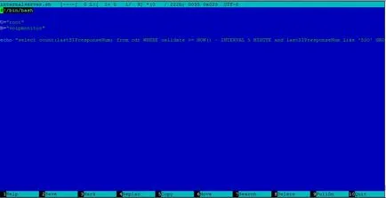 A Midnight Commander (mc) programot a fájlok kezelése linux