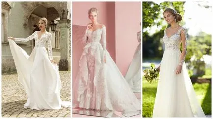 Divatos esküvői ruhák tavaszi-nyári 2016 fotó