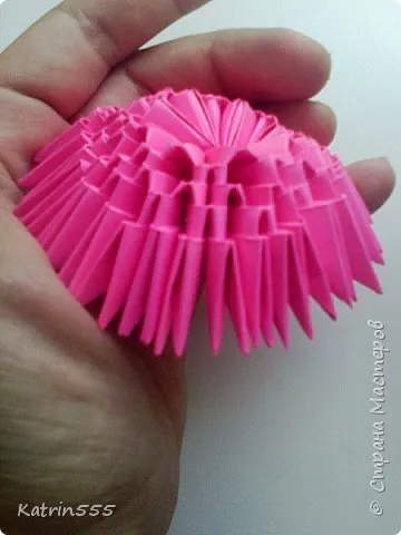 Moduláris origami - lótusz, ország művészek