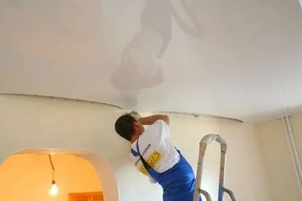 Telepítése álmennyezetek videó design a saját kezét, szereléstechnika, órák és szabályok (telepítés) Telepítése álmennyezetek videó design a saját kezét, szereléstechnika, órák és szabályok