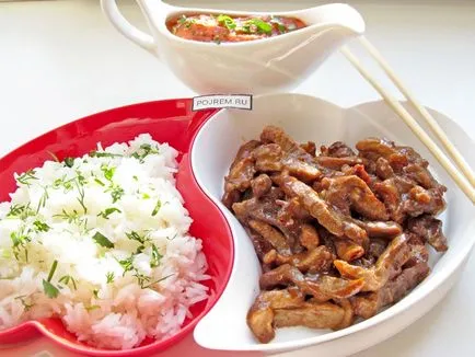 Hús koreai - lépésről lépésre recept, hogyan kell főzni fényképpel (recept) Hús koreai - lépésről lépésre recept, hogyan kell főzni fotókkal