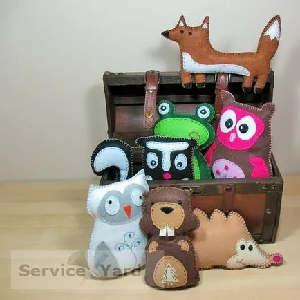 Puha játékok saját kezűleg, serviceyard-kényelmes otthon kéznél