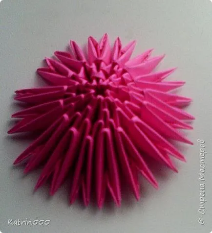 Moduláris origami - lótusz, ország művészek