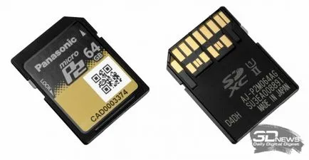 Konszolidált vizsgált 20 memóriakártya kapacitása 32 GB-os SDHC
