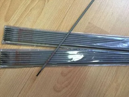 Elektródák Rutil fokozatú, a kijelölési tartománya