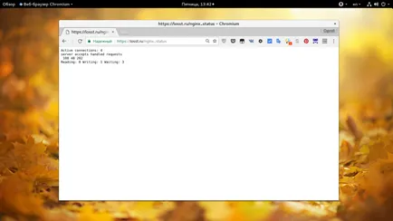 Konfigurálása nginx, losst