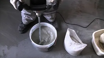 Önterülő padló kezét lépésről lépésre, hogyan kell csinálni az önterülő padló (töltőanyag) Önterülő padló kezét lépésről lépésre, hogyan kell csinálni önterülő padló