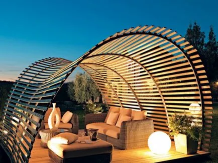 Regisztrálása pergola az ország saját kezűleg fotó