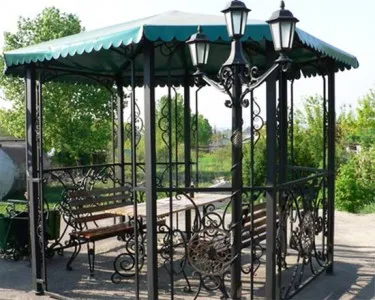 Elrendezés és design pavilon az országban