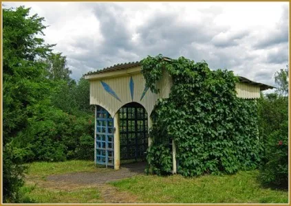 Elrendezés és design pavilon az országban