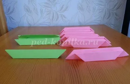 origami lótusz