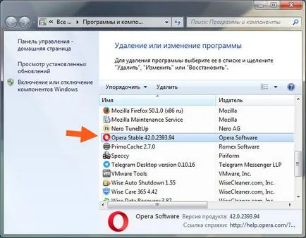 Opera stabil, hogy a program és hogy szükséges-e