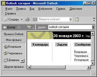 Főbb jellemzői a Microsoft Office Outlook