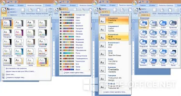 Adatok oldalak a Microsoft Word