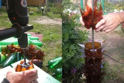 Palma műanyag palackok kezük varázsló lépésről lépésre osztályú video
