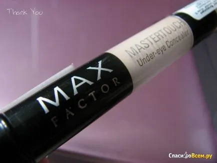Vélemények a rejtegető max faktor mastertouch rejtegető mastertouch Max faktor