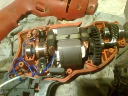 motor visszatekerés