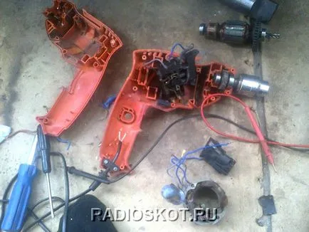 motor visszatekerés