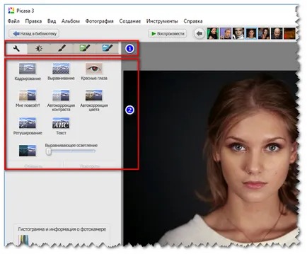 Picasa - egy ingyenes program feldolgozó fotókat a számítógépen