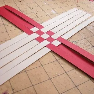 Kosárfonás papír kezdőknek Master Class videóval
