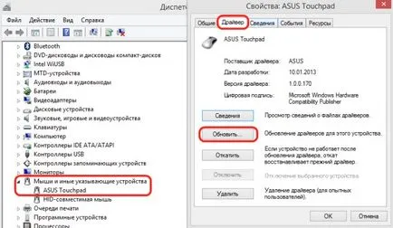 Miért nem a touch pad egy laptop (probléma megoldódott) - a fotó útmutató