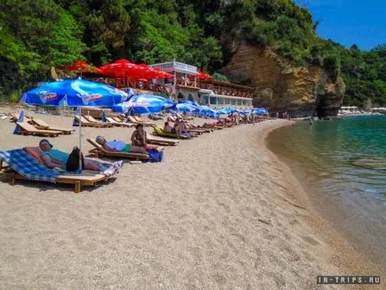 Mogren Beach Budva, fotó, térkép, értékelés (Mogren) Mogren Beach Budva, fotó, térkép, vélemények