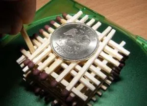 Crafts mérkőzések ragasztó nélkül