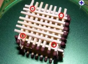 Crafts mérkőzések ragasztó nélkül