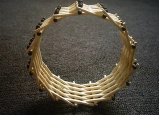 Crafts mérkőzések ragasztó nélkül