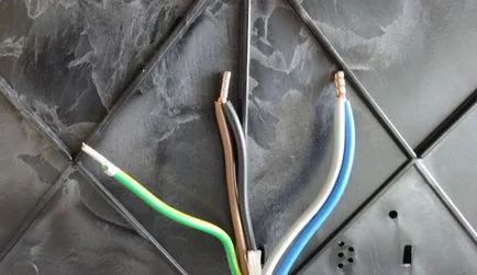 Csatlakozó a főzőlapot az elektromos hálózathoz - 5 hibák rendszer, lépésről lépésre, önálló munka