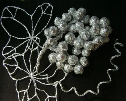 Crafts fólia kezét, hazafelé