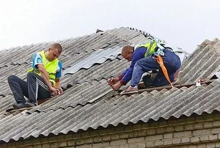 Javítása a tető egy családi ház saját kezűleg a tető, anyagok javítás (otthon) Tető javítás tető egy családi ház, saját kezével, javító anyagok
