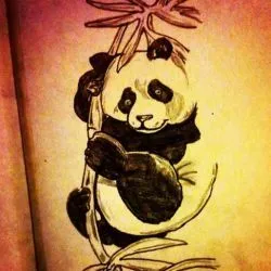 Tattoo panda tetoválás érték, 28 fényképek, vázlatok