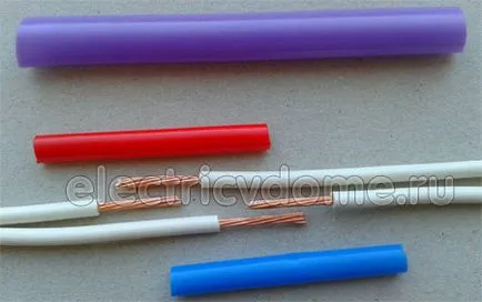 Hőre zsugorodó cső - itt