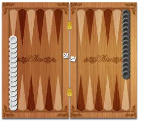 A játék szabályai a backgammon