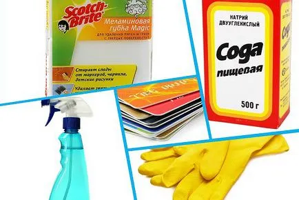 Tárgyak tisztítására a házban