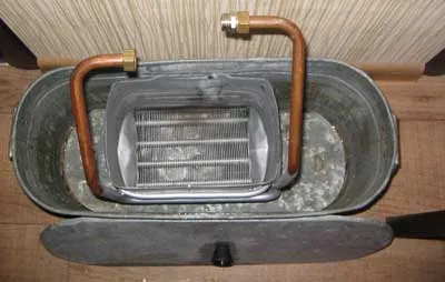 Flushing gázkazán hőcserélő otthon