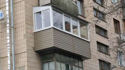Kiterjesztése erkélyek az alaplapon, a növekedés, hogy mennyi lehetőség van engedélye nélkül a Hruscsov,
