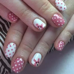 Ábrák Dots fotó körmök