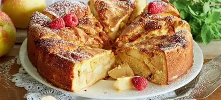 Charlotte recept almával a sütőben - hogyan kell főzni a klasszikus buja és finom almás pite