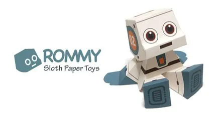 Robotok papírból „robotok saját kezűleg